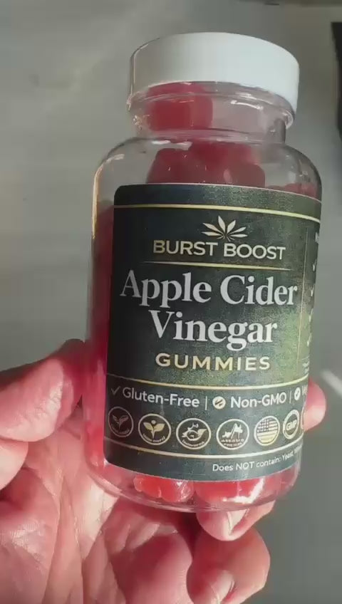 Burst Boost - Apple Cider Vinegar Gummies - Health Heart